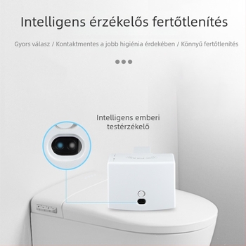 Intelligens szenzoros szappanadagoló közterületi mosdókhoz – ABS, injekciós öntés, érzékelő funkció, modern stílus