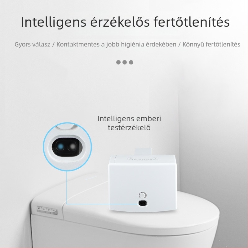 Intelligens szenzoros szappanadagoló közterületi mosdókhoz – ABS, injekciós öntés, érzékelő funkció, modern stílus