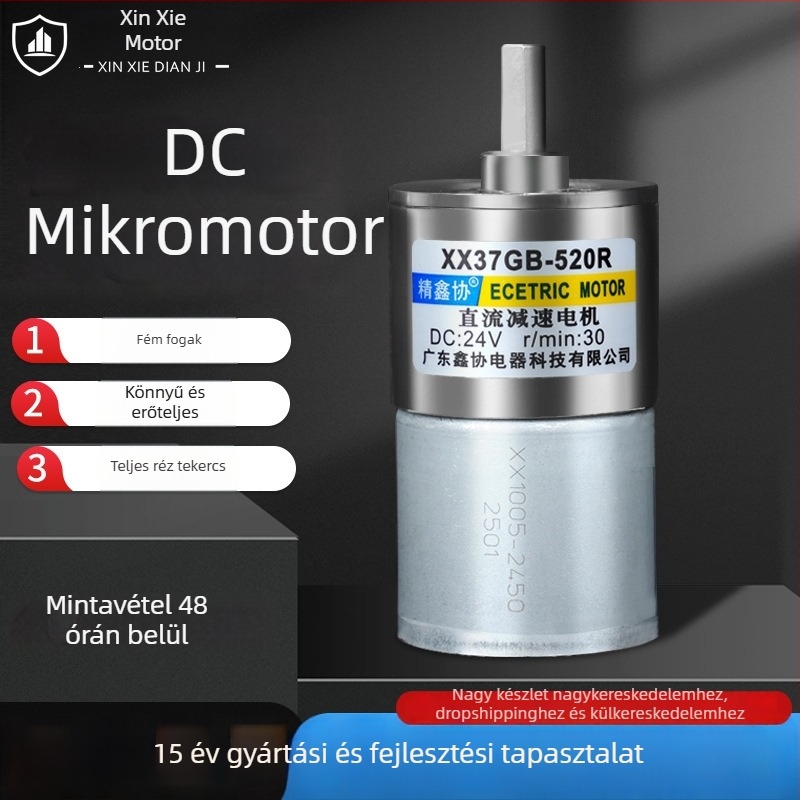 Miniatűr reduktor motor | Mikromotor | DC 36V-ig | CE tanúsítvány