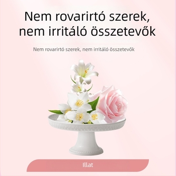 Ruhásszekrény deszikkáns tasak rózsa-kamfor illattal, 200 db, nedvesség-elszívó gyöngyök