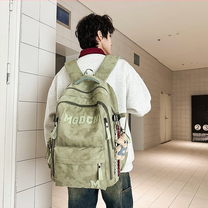 Kibővíthető utazó hátizsák, uniszex, 36–55L, nylon, 14 hüvelykes laptophoz