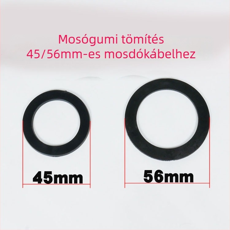 Gumi tömítőgyűrű konyhai mosogatóhoz – QS-8809, anyag PP+PVC, hossz 1 m, tömeg 200 g