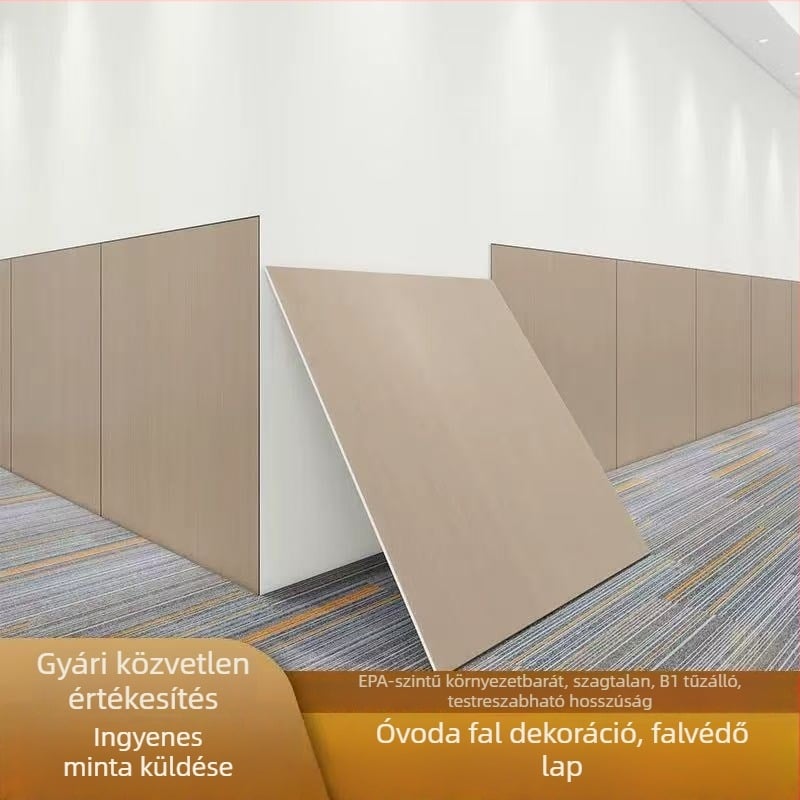 Fa furnér falpanel belső terekhez és mennyezetekhez, klip-panel (Anyag: bambusz; Modell: folyamatos hajtogatható karton; Zajszigetelés: 0; Hővezetés: 0)