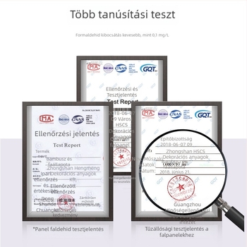 Fali panel seamless záródással, PVC kalciummal, erős hangszigetelés, hővezetés 0.23 W/mK, modell Seamless Locking Plate