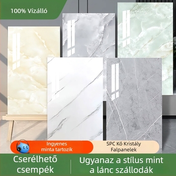 SPC falpanel – kő-műanyag anyag, modell SPC wall panel, stílus sík, márka Praise blessings