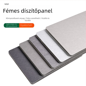 Beépített bambusz rostból készült falpanel | Síma, modern stílus | Akusztikus szigetelés 12, Hővezetőképesség 1