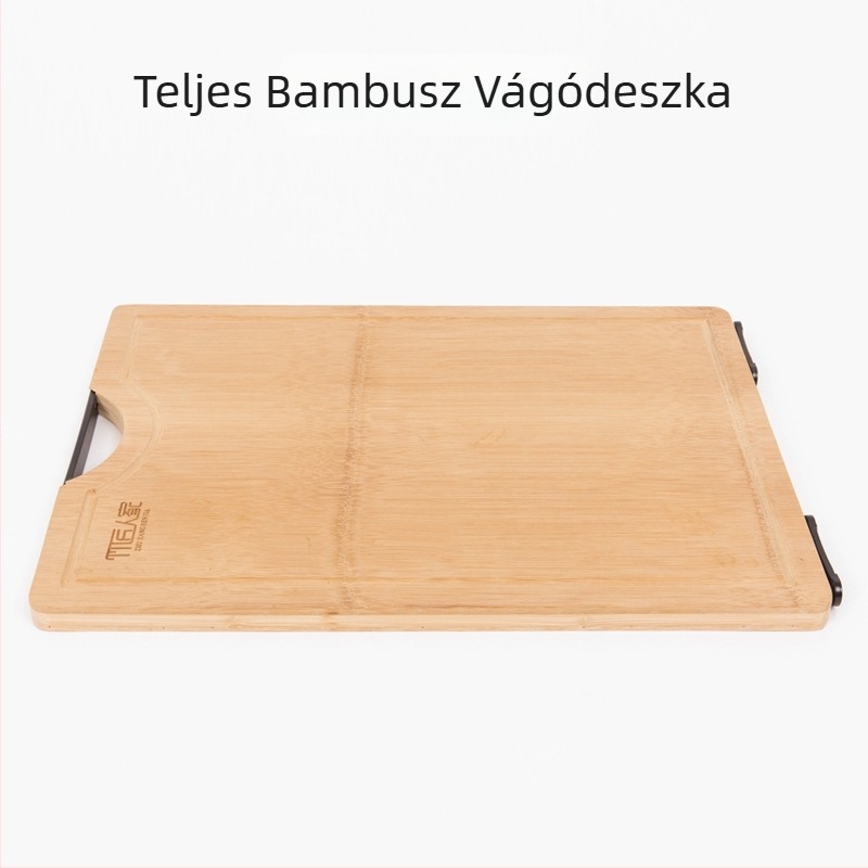 Konyhai bambusz vágódeszka, antibakteriális, kínai hagyományos stílus, függőleges kialakítás