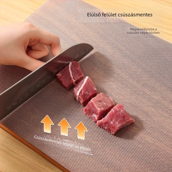 Műanyagból készült egyszer használatos vágódeszka-matrac, csúszásmentes, szagvédő funkcióval, háztartási és hordozható