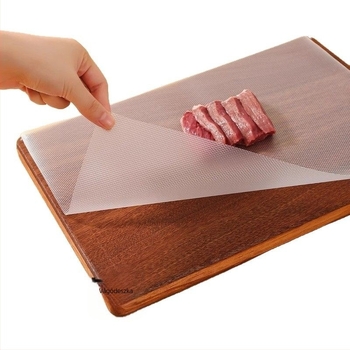 Műanyagból készült egyszer használatos vágódeszka-matrac, csúszásmentes, szagvédő funkcióval, háztartási és hordozható