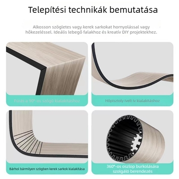 Személyre szabott dekoratív falpanelek PVC-ből — szénkristály nagy tábla, sík stílus, Új kínai stílus, modern minimalizmus, könnyű luxus; hangszigetelés index 20, hővezetés 0.125