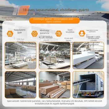 Furnéros falpanel – bambusz rost és bambusz szén anyagból, varrat nélküli beltéri falpanel, sík/modern minimalist stílus