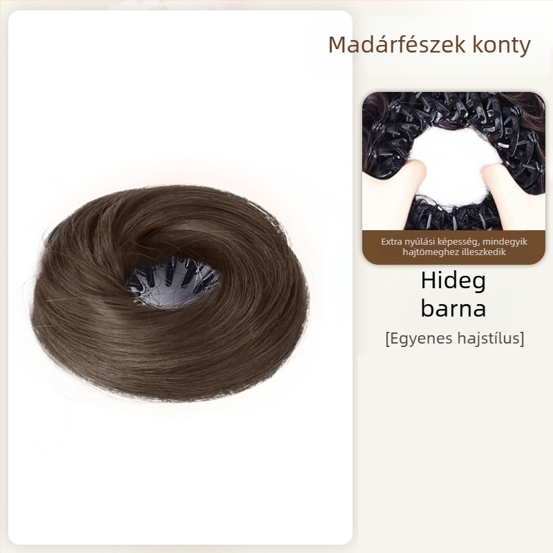 Női kontyparóka – kézzel készült, hőálló haj, nem permelhető vagy festhető