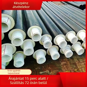 PERT szigetelő cső városi fűtéshez, Xinda márka, modell 300, alkalmazás: építési hely