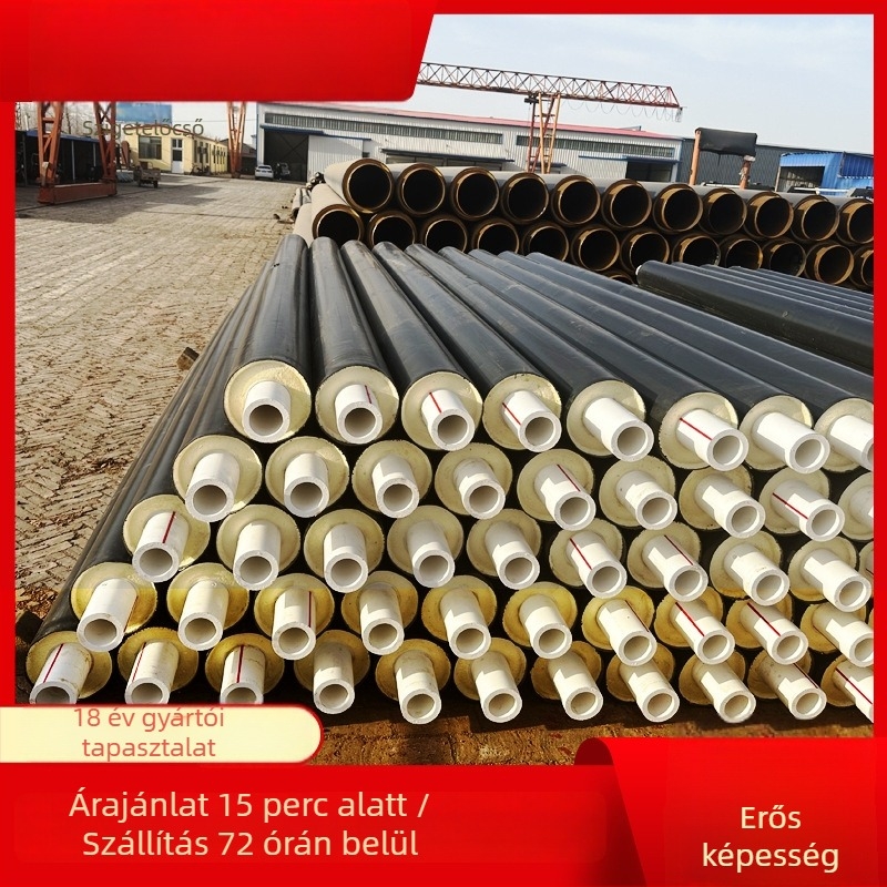 PERT szigetelő cső városi fűtéshez, Xinda márka, modell 300, alkalmazás: építési hely