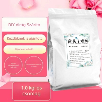 Virágok szárítására és nedvesség elleni védelemhez – deszikkáns, 500 g, 24 darabos dobozos készlet, dobozos csomagolás