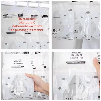 Gardrób párátlanító, függőleges, akasztott kialakítás, penész elleni, nedvességfelszívó beltéri használatra