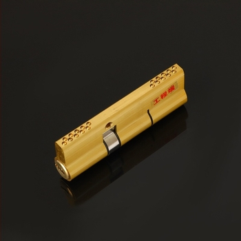 Zárhenger – Super Class B, réz ház és mag, testreszabható gyártás, modern minimalista stílus biztonsági ajtókhoz