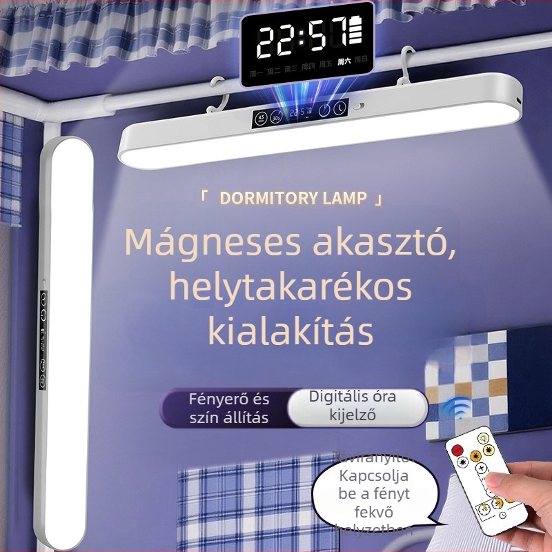 Függőágy lámpa mágneses kampóval, érintésre működő kapcsoló, beépített akkumulátor, 5W, CRI ≥95