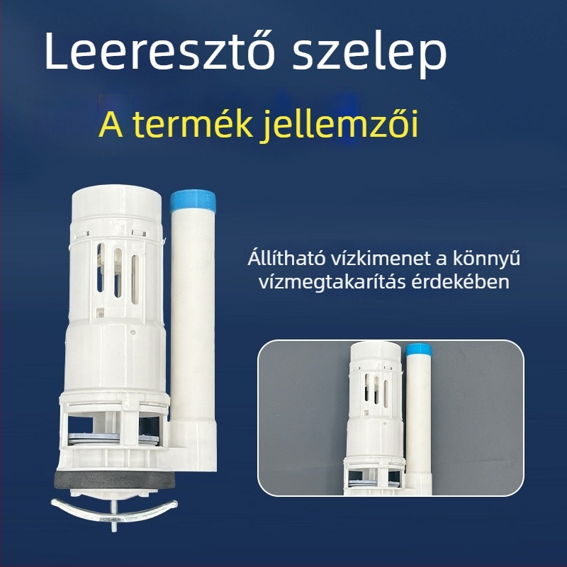 Xinshengjie WC tartály csatlakozókészlet — univerzális vízbevezető szelep, úszó szelep, öblítő szelep, lefolyó szelep, műanyag