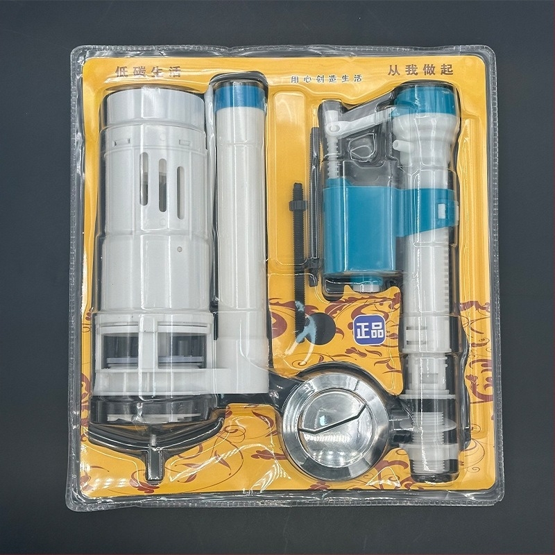 Xinshengjie WC tartály csatlakozókészlet — univerzális vízbevezető szelep, úszó szelep, öblítő szelep, lefolyó szelep, műanyag