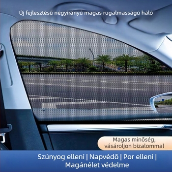 Autóablak szúnyogháló – géz háló, nyílás 0.01, huzal átmérő 0.01, élettartam 3 év, márka dbd