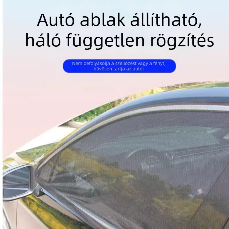 Autóablak szúnyogháló – géz háló, nyílás 0.01, huzal átmérő 0.01, élettartam 3 év, márka dbd