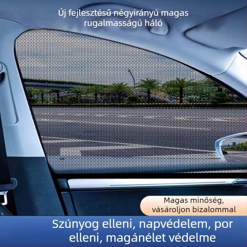 Autóablak szúnyogháló – géz háló, nyílás 0.01, huzal átmérő 0.01, élettartam 3 év, márka dbd