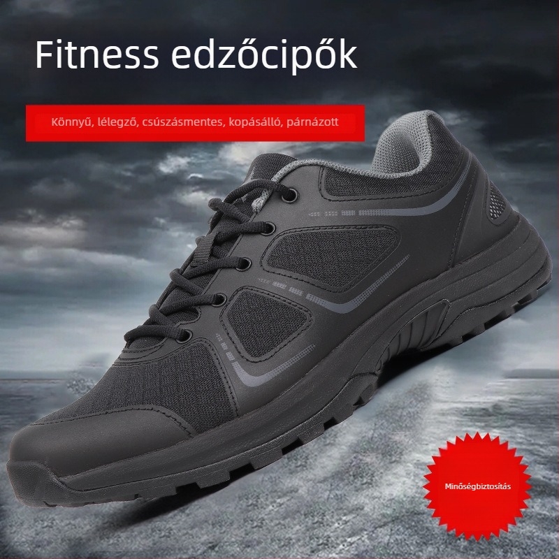 Taktikai kültéri edzőcipők, uniszex, felnőttek, katonai stílus