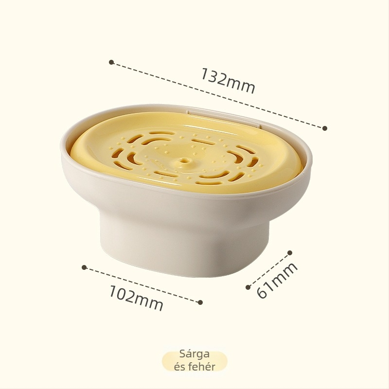 Konyhai mosogatószer adagoló kézi nyomással — Leiwei; 90 g; test: külső burkolat; nyomórészek: PP; tömítés: szilikon; sima felület