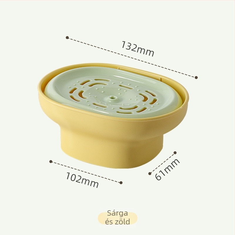 Konyhai mosogatószer adagoló kézi nyomással — Leiwei; 90 g; test: külső burkolat; nyomórészek: PP; tömítés: szilikon; sima felület