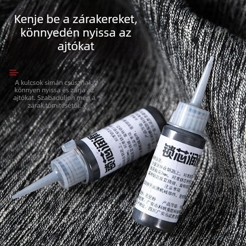 Ajtózár grafitporos kenőanyag — ultrafin grafitpor ceruzaszerű por háztartási antifurto ajtókhoz