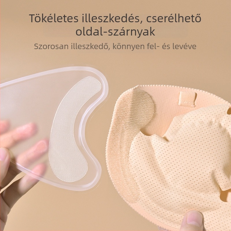 Egyrészes, pumpálható láthatatlan melltartó kis mellekhez, push-up hatás, varrat nélküli, levehető dupla vállpántokkal, oldalsó csattal, nylon/elastán anyag, esküvői ruhákhoz