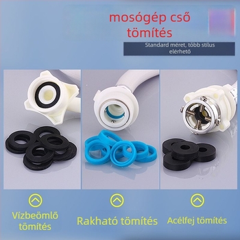 Mosógép vízbetáp tömítés – anyag PE, szerelés, modern dizájn, modell Default Item