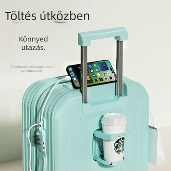 Kézipoggyász ABS+PC, Univerzális kerekek, Cipzáros zárás, 3 kg, Közös jelszavas zár
