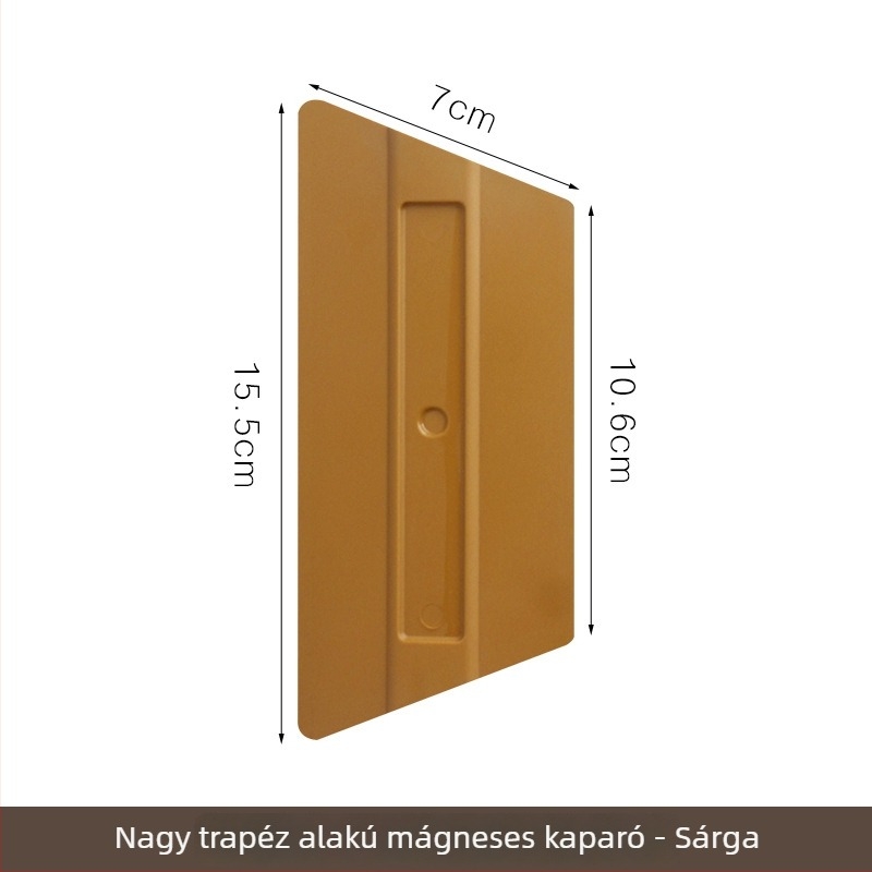 Trapez alakú műanyag scraper autó-wrap fóliához Baiyahu, testreszabható