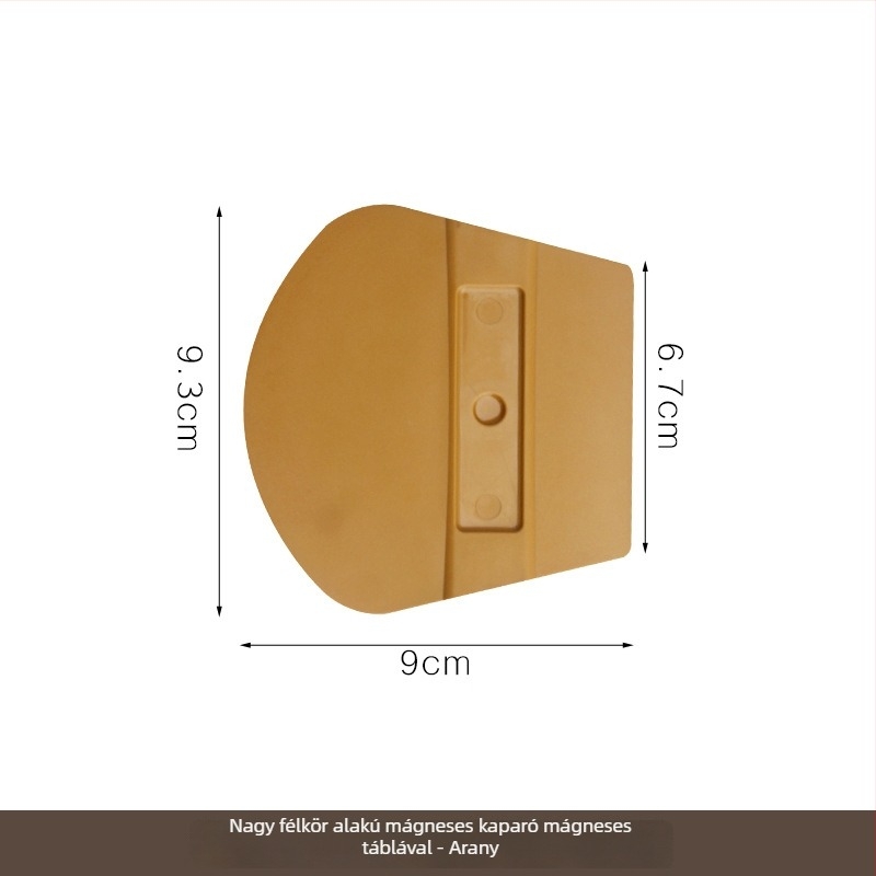 Trapez alakú műanyag scraper autó-wrap fóliához Baiyahu, testreszabható