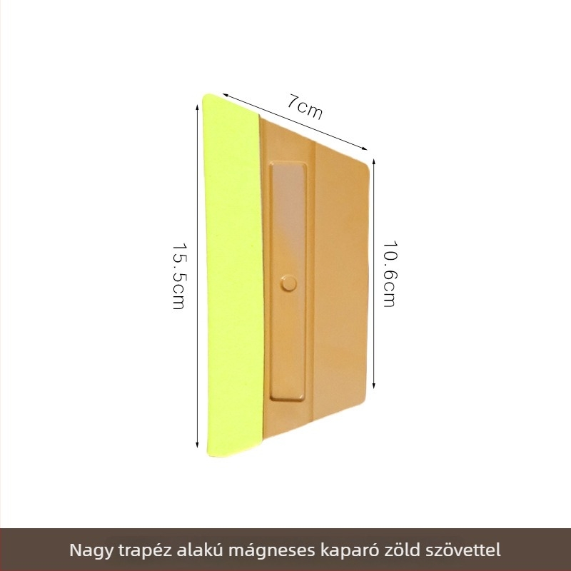 Trapez alakú műanyag scraper autó-wrap fóliához Baiyahu, testreszabható