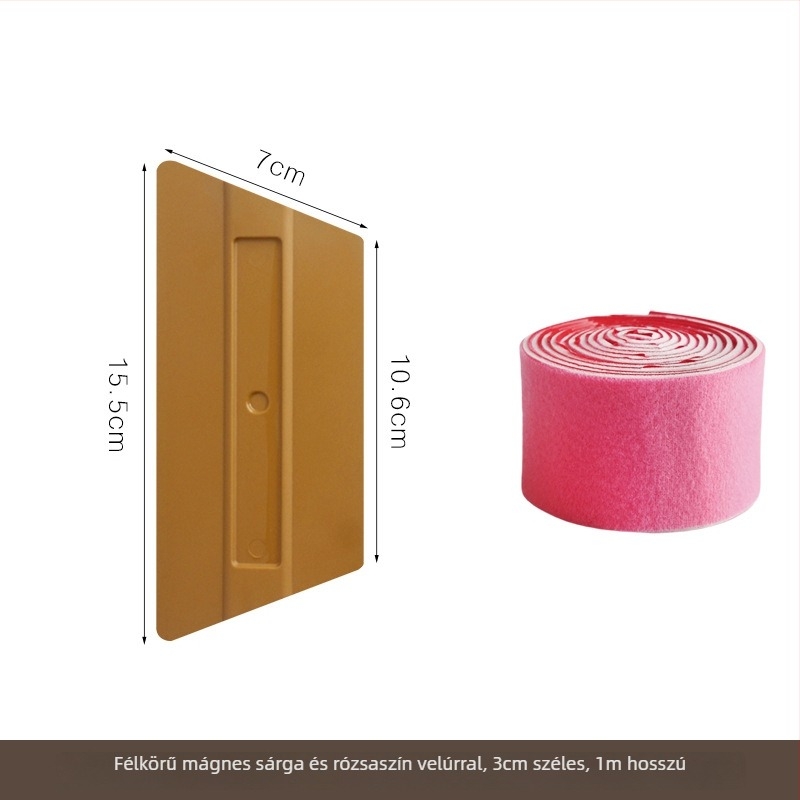 Trapez alakú műanyag scraper autó-wrap fóliához Baiyahu, testreszabható