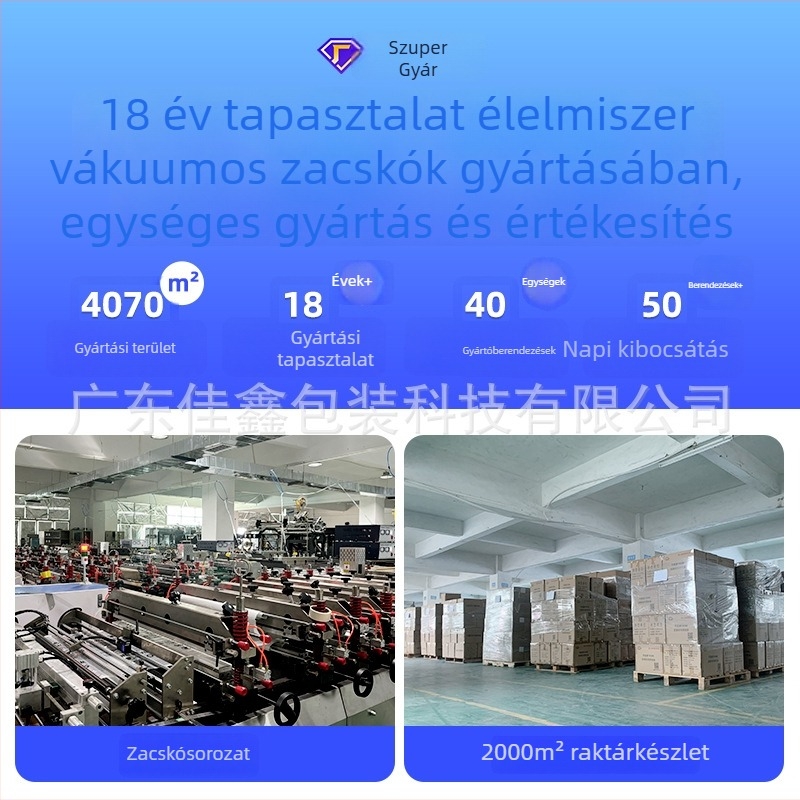 Xinkang texturált vákuumfilm tekercs élelmiszer-tároláshoz