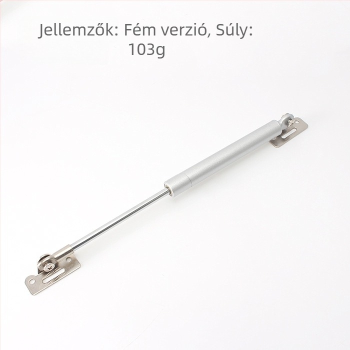 Gumi fejű pneumatikus rúd felnyíló ajtókhoz a szekrényekhez, 100N, fém
