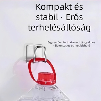 Fémes teleszkópos falra szerelhető tartó függönyrúhoz, fúrásmentes rögzítés, ragasztó klipsz a balkon ruhaszárításához