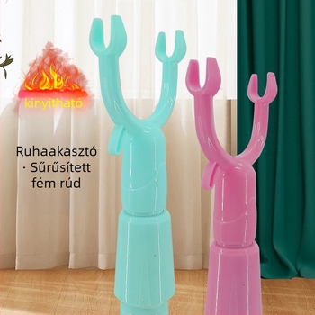 Kihúzható ruhaszárító rúd rozsdamentes acélból erkélyre – anyag: fém, felhasználás: erkély, modern minimalista stílus