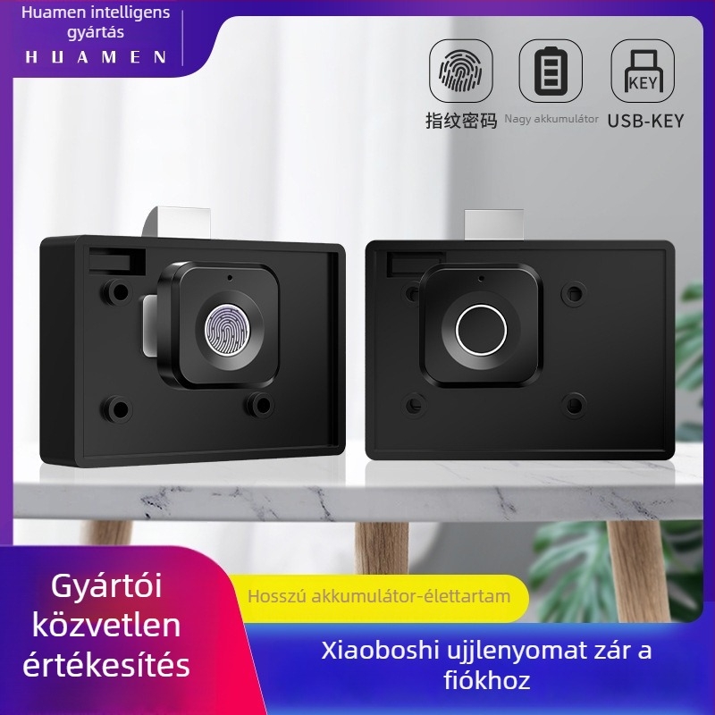 Elektronikus ujjlenyomat- és jelszavas zár fiókokhoz és szekrényekhez, modell 138-1AP; 10 ujjlenyomat tárolása; több mint 100k feloldás; szkennelési idő 0,1 s; működési hőmérséklet -20…70°C; alkalmas fiókokhoz, ruhásszekrényekhez, iratszekrényekhez és széf