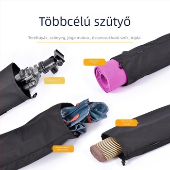 Utazáshoz tároló táska – hengeres alakú, Oxford vászon, modell Fb14100, többfunkciós, modern minimalista stílus