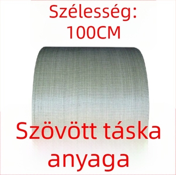 Kombóz polipropilén szövött táska tekercs bevásárláshoz – teherbírás 30 kg, Quanxin Plastic Industry
