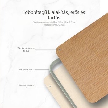 Bambusz vágódeszka, kétoldalas, praktikus, NetEase Strict Selection