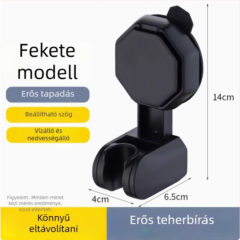 ABS zuhanyfej-tartó, állítható, kézi szerelés, modern stílus, testreszabható