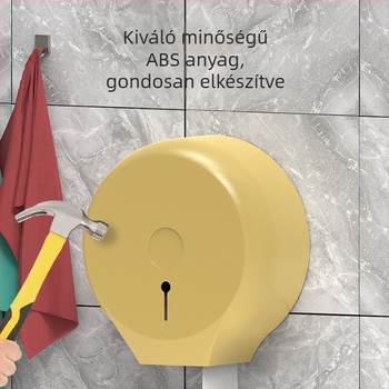 Fali WC-papírtartó – csavarozás nélküli telepítés, érintésérzékelős funkció, ABS műanyag, injekciós formázás, márka Ruidanjie rdj