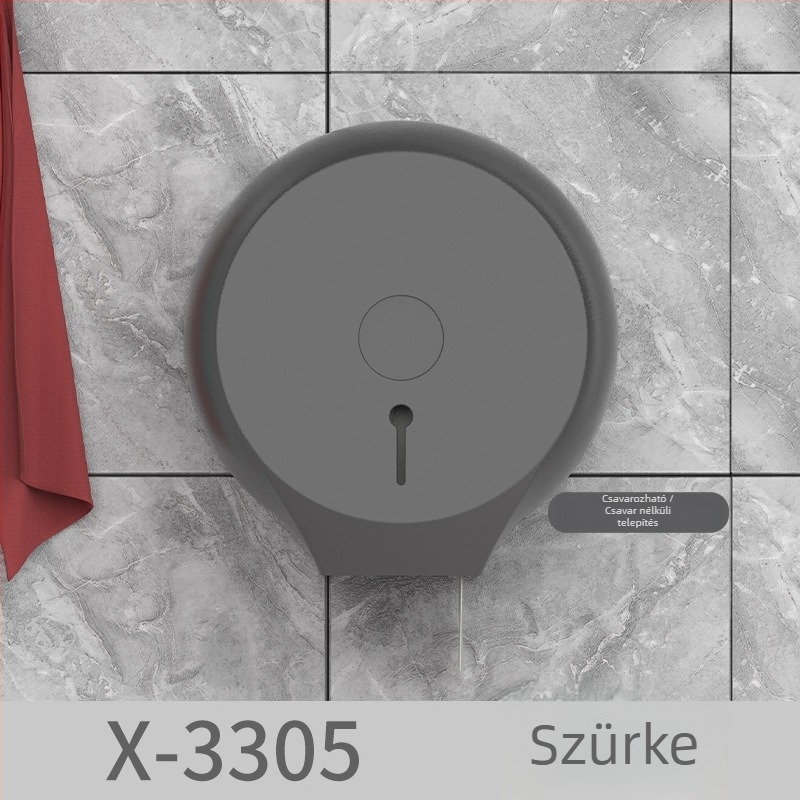 Fali WC-papírtartó – csavarozás nélküli telepítés, érintésérzékelős funkció, ABS műanyag, injekciós formázás, márka Ruidanjie rdj