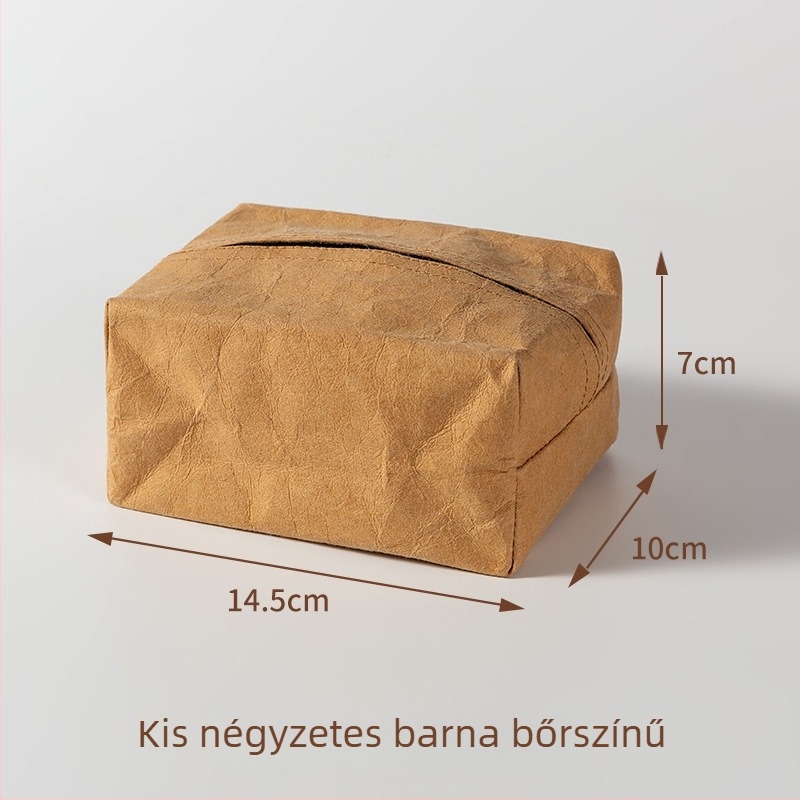 DuPont Paper PP anyagú zsebkendő-doboz, vízálló, többfunkciós, logóval nyomtatva, testreszabható, 50 darabos csomag, autóba, nappaliba és fürdőszobába